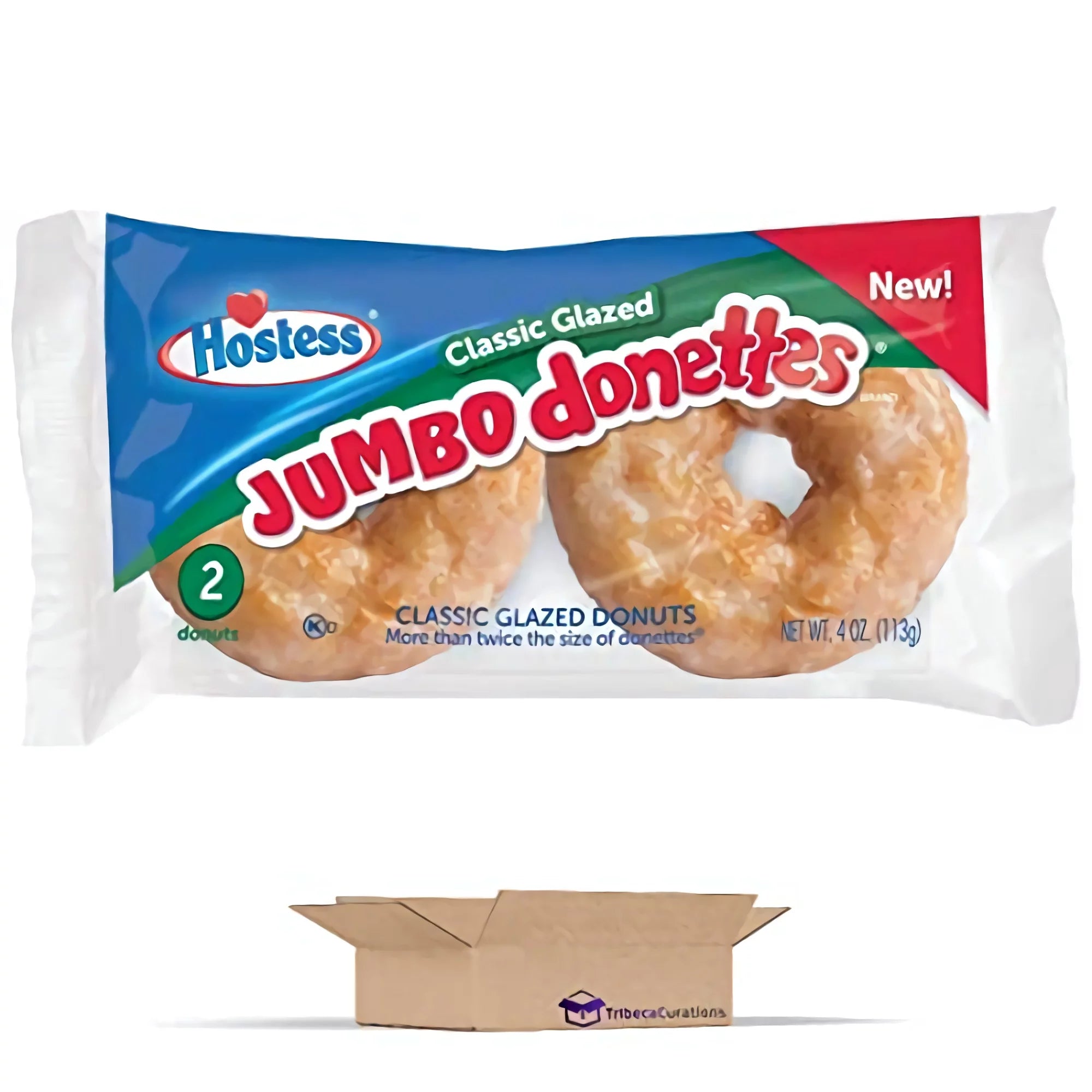 Glazed Donettes, 4 oz, 6 Count Box X581913