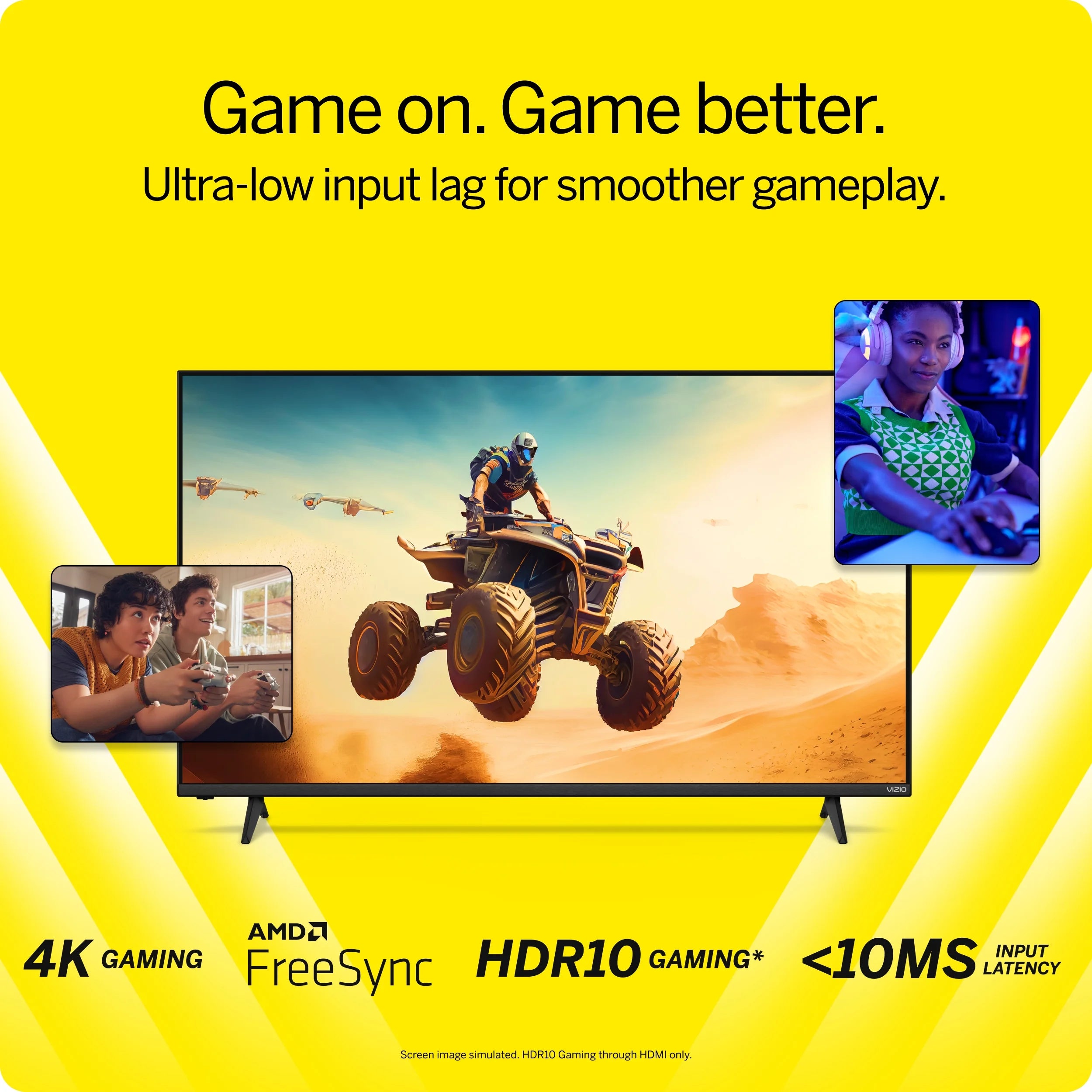 65" 4K LED HDR Smart TV D933