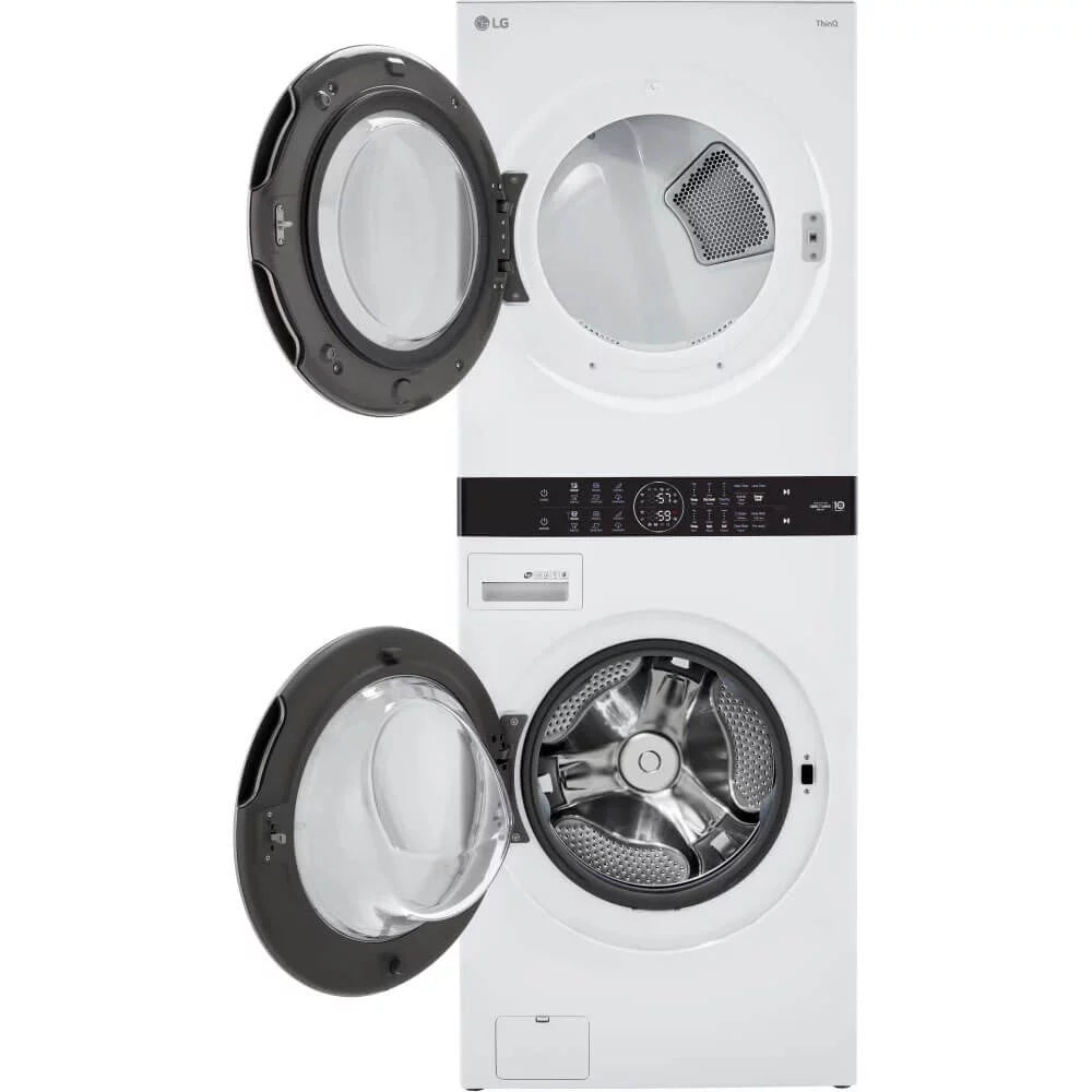Combination Washer Electric Dryer Gray Q73823