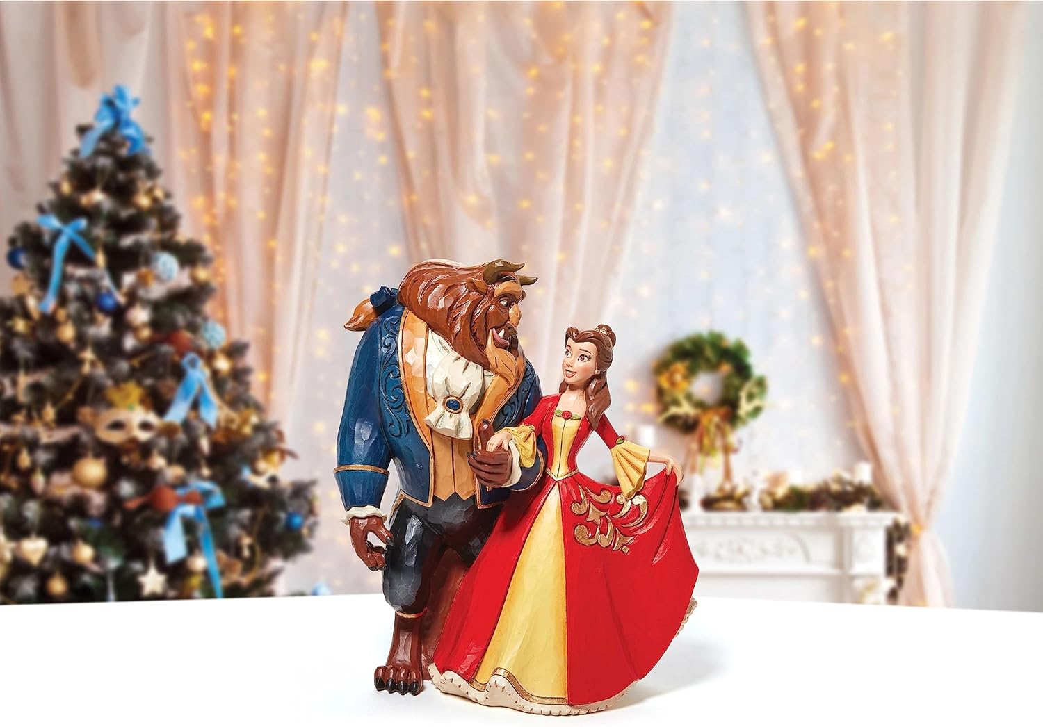 Disney Traditions Beauty and The Beast Enchanted Figurine, 9.02 Inch K564306