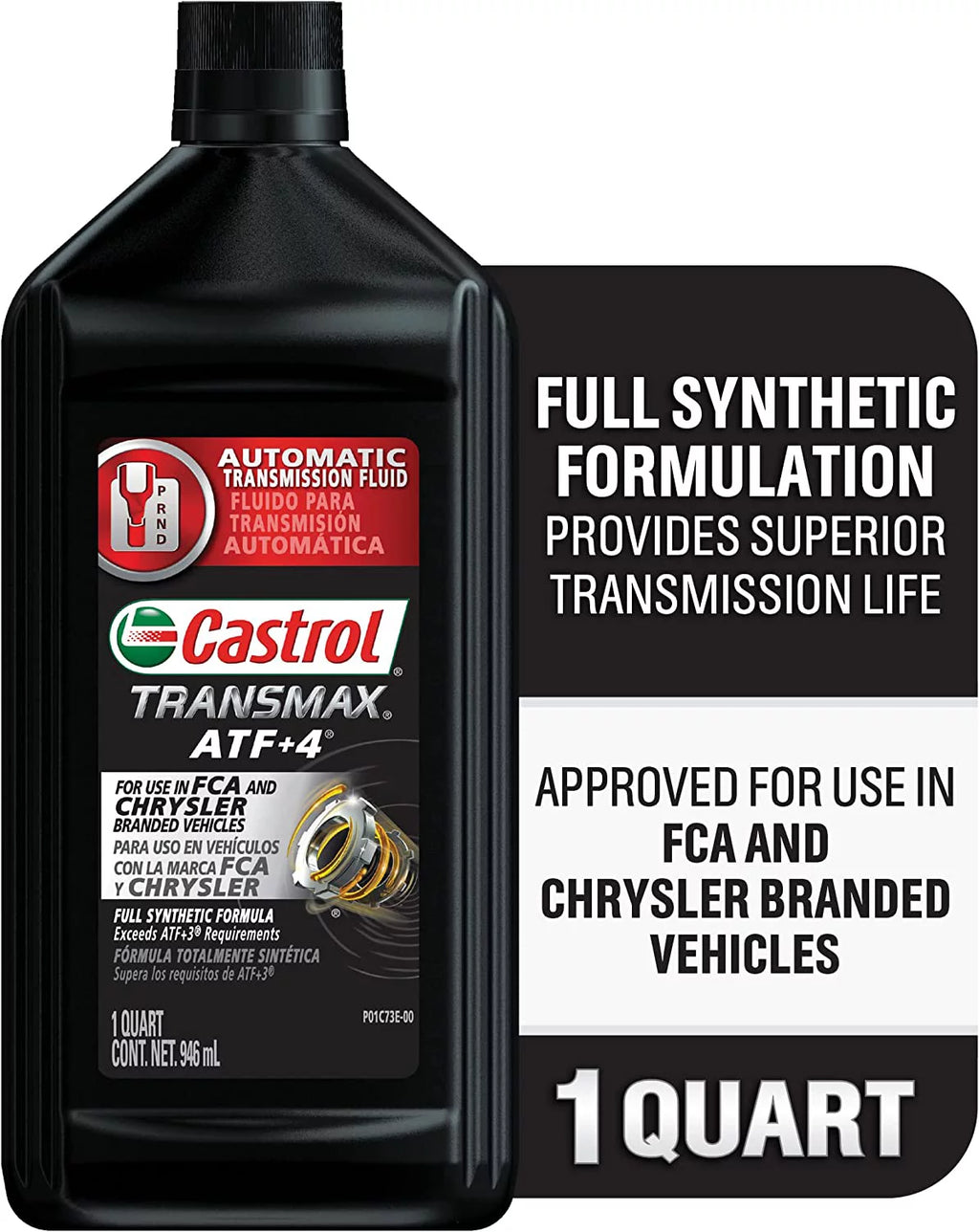 Automatic Transmission Fluid, 1 Quart, Case of 6 G7409
