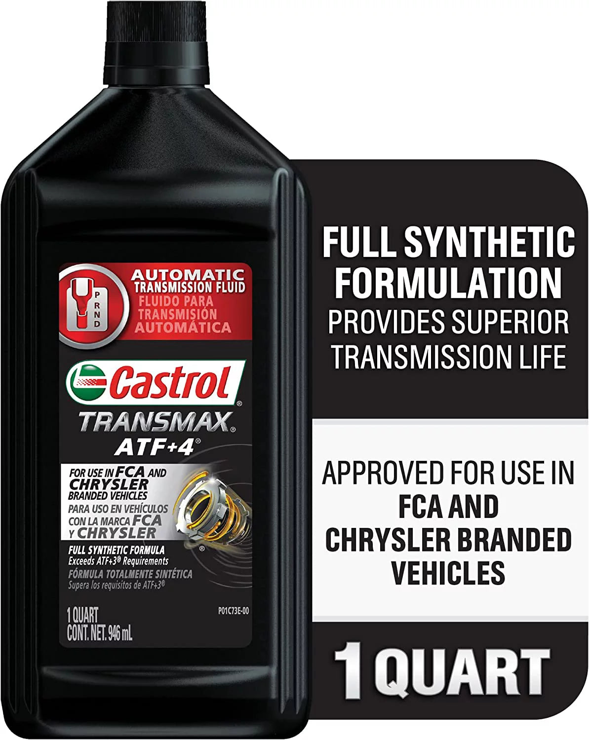 Automatic Transmission Fluid, 1 Quart, Case of 6 G7409
