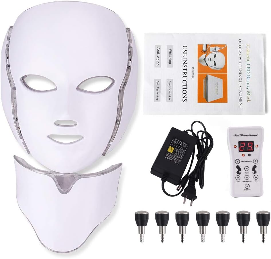 7 Colors Face and Neck Micro-Current Beauty Device T188