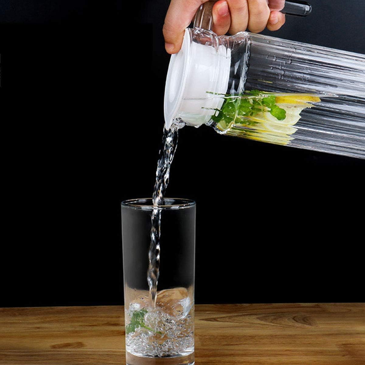 Glass Carafe Lids, Dust Proof, 2 Pieces E767