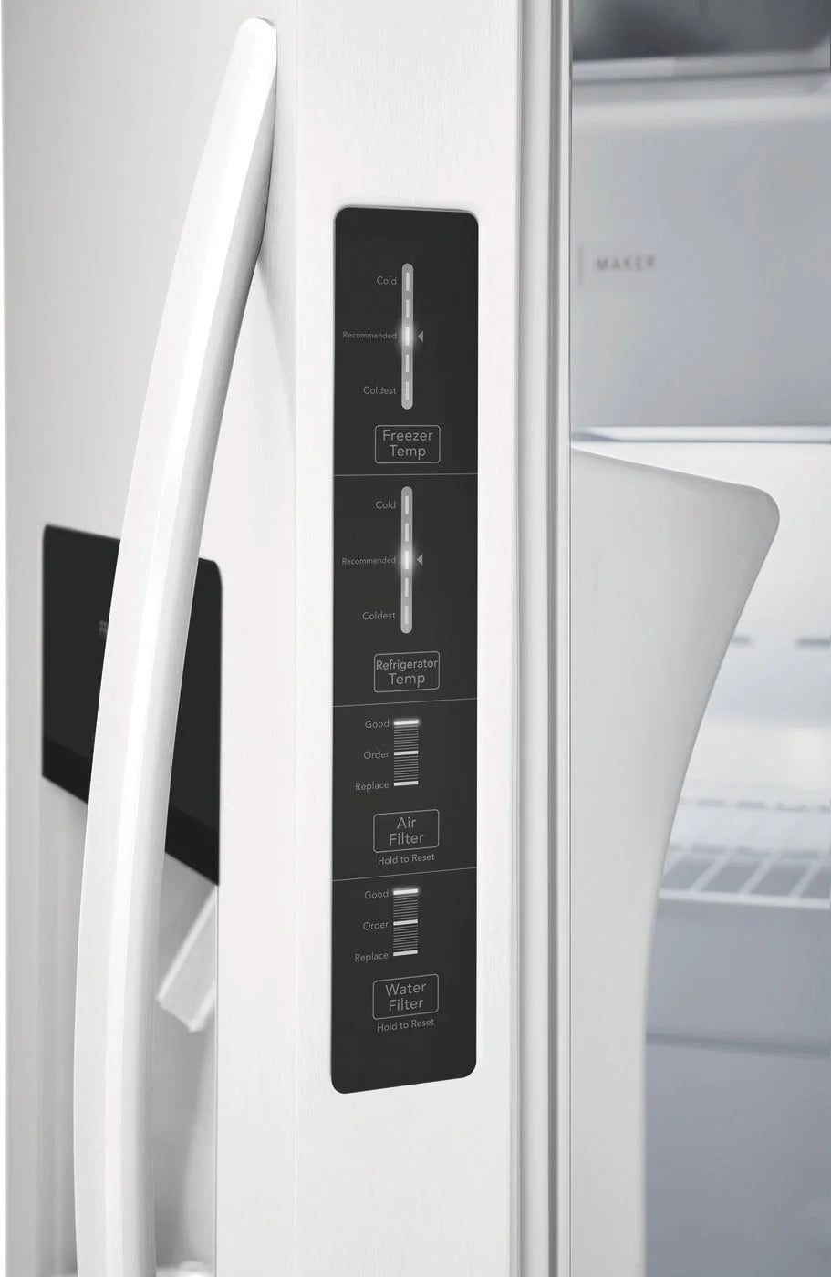 Side by Side Refrigerator 25.6 Cu. Ft. V45855