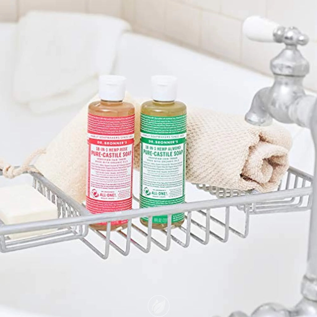 Organic Castile Liquid Soap Rose 8 Ounce (2 Pack) P99877