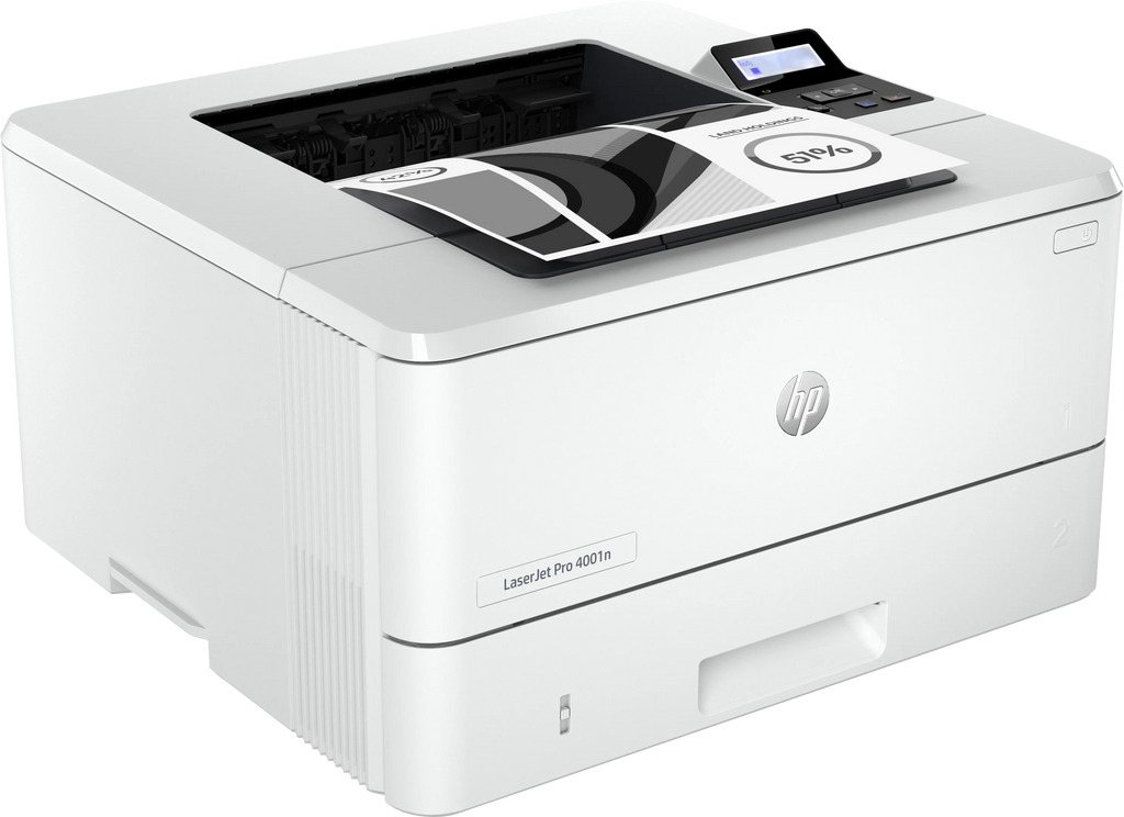 Monochrome Laser Printer with Ethernet and USB Connectivity H445428