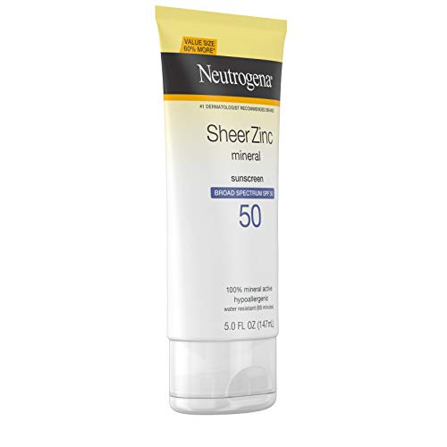Zinc Oxide Mineral Sunscreen SPF 50, Water-Resistant, 3 fl. oz P864632
