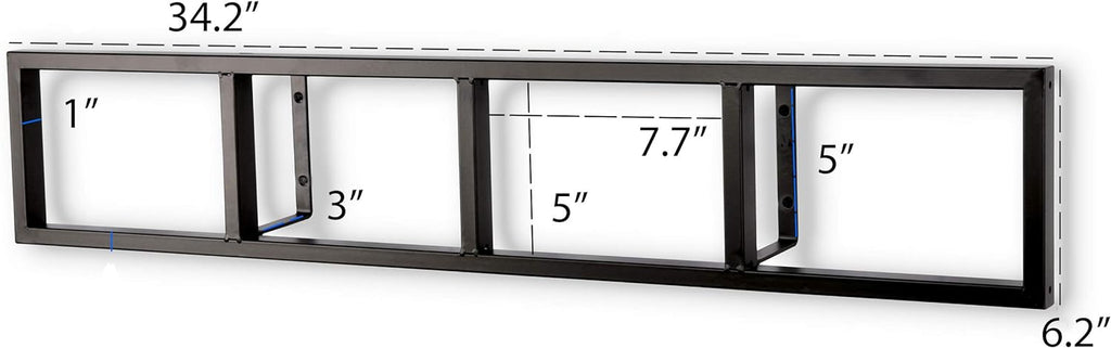 Floating Shelves for Wall, 34 Inch, Set of 3 F529319