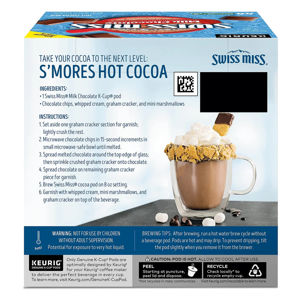 Swiss Miss Milk Chocolate K-Cups 16-Pack K9234