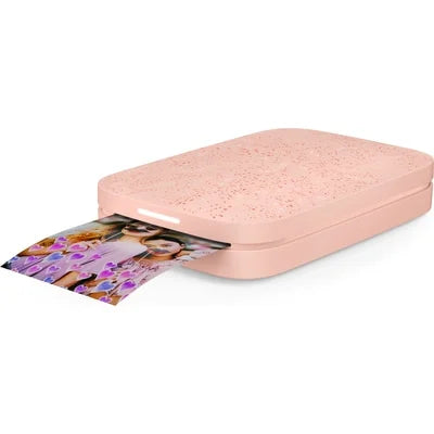 Portable Photo Printer (Blush) – Print 2x3" Sticky-backed Photos from Your Phone Z6796