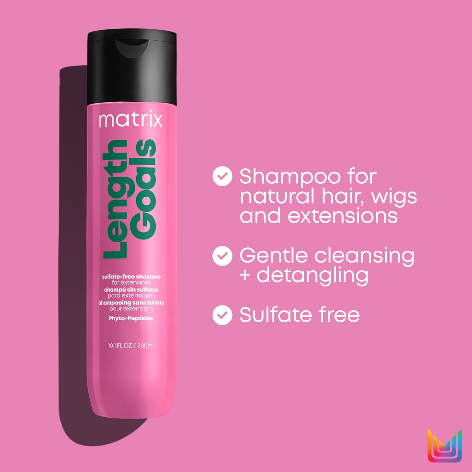 Color-Protecting Sulfate-Free Shampoo for Extensions and Wigs G824