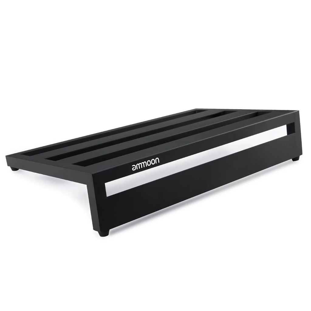 Ammoon Large Guitar Effect Pedal Board Pedalboard Aluminum Alloy with Carry Bag Capo 4pcs Picks Fixing Tapes