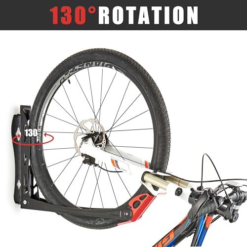 Swivel Bike Rack Wall Mounted Storage System, 4 Pack G79069