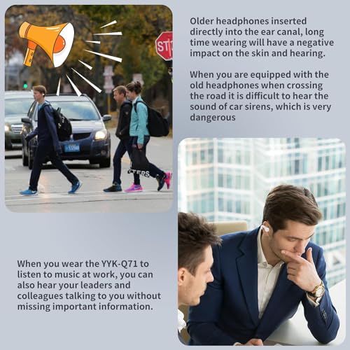 Open Ear Wireless Sport Headphones with Mic L82585