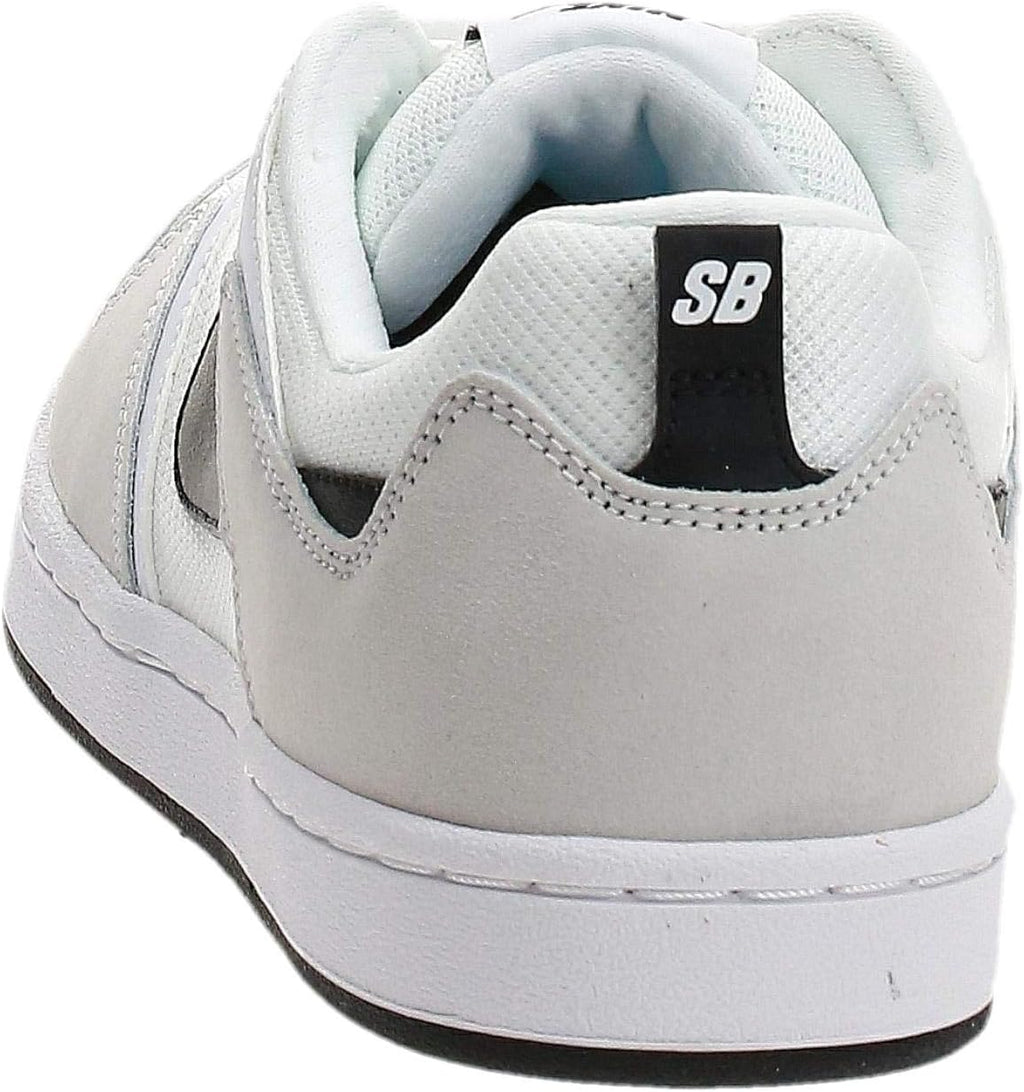 Mens Trainers Sneakers, White Black H834