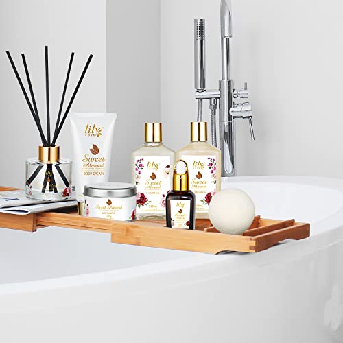 Lavender Spa Gift Set for Women Bath and Body Basket X937850