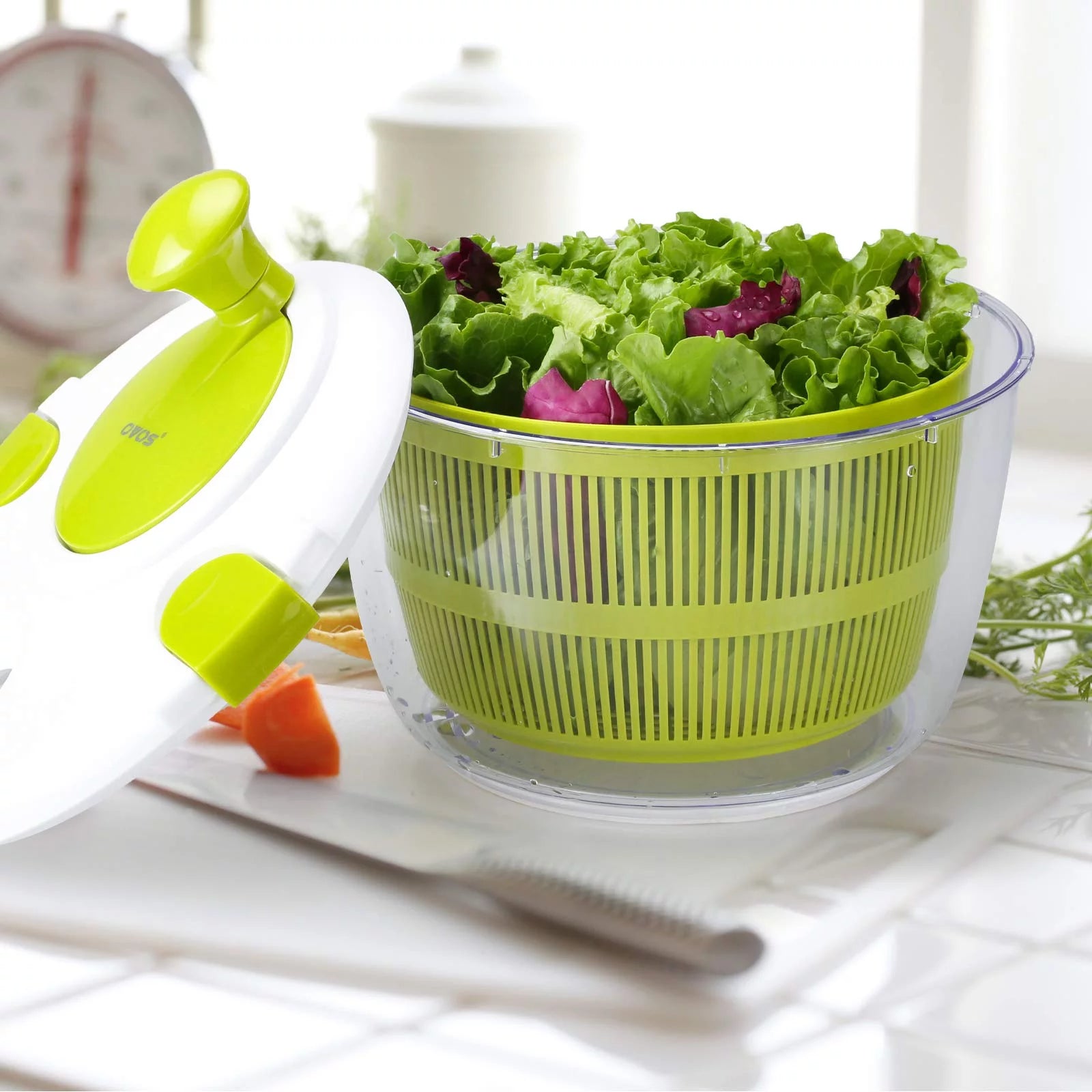 Salad Spinner 5L Fruit and Vegetable Washer Dryer P330830