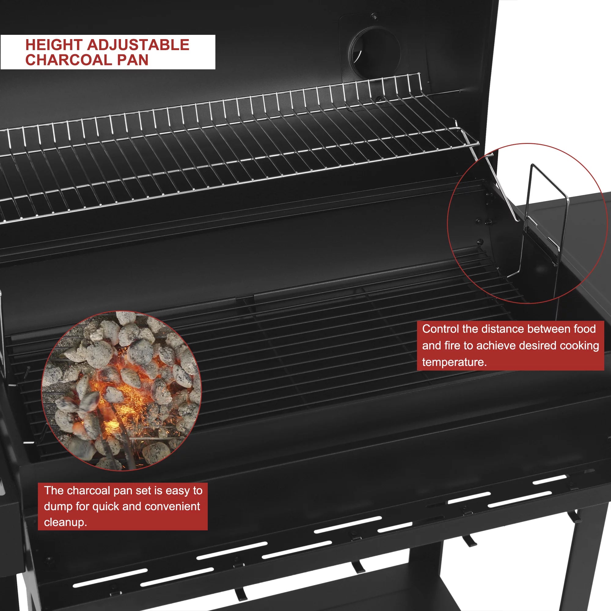 30" Barrel Charcoal Grill C1735