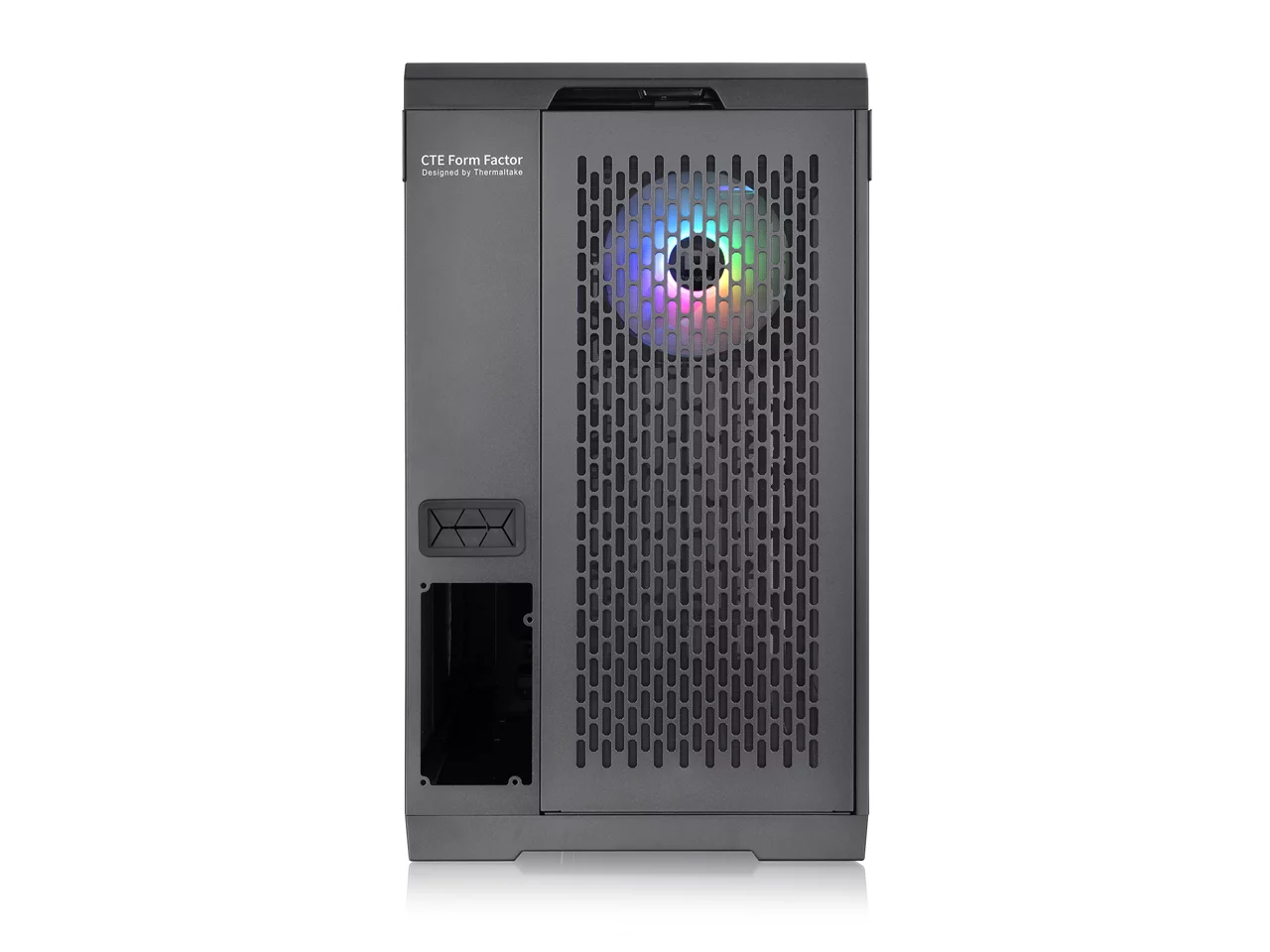 E-ATX Full Tower PC Case with Tempered Glass Panels and 3x140mm ARGB Fans O8162