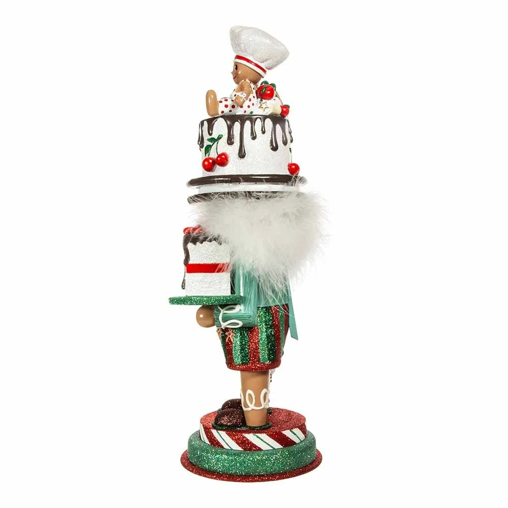 15-Inch Nutcracker with Gingerbread Baker Hat E597533