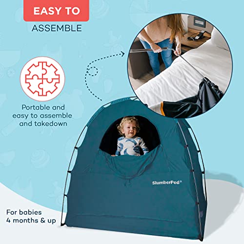 Blackout Sleep Tent for Babies and Toddlers with Monitor Pouch M32014