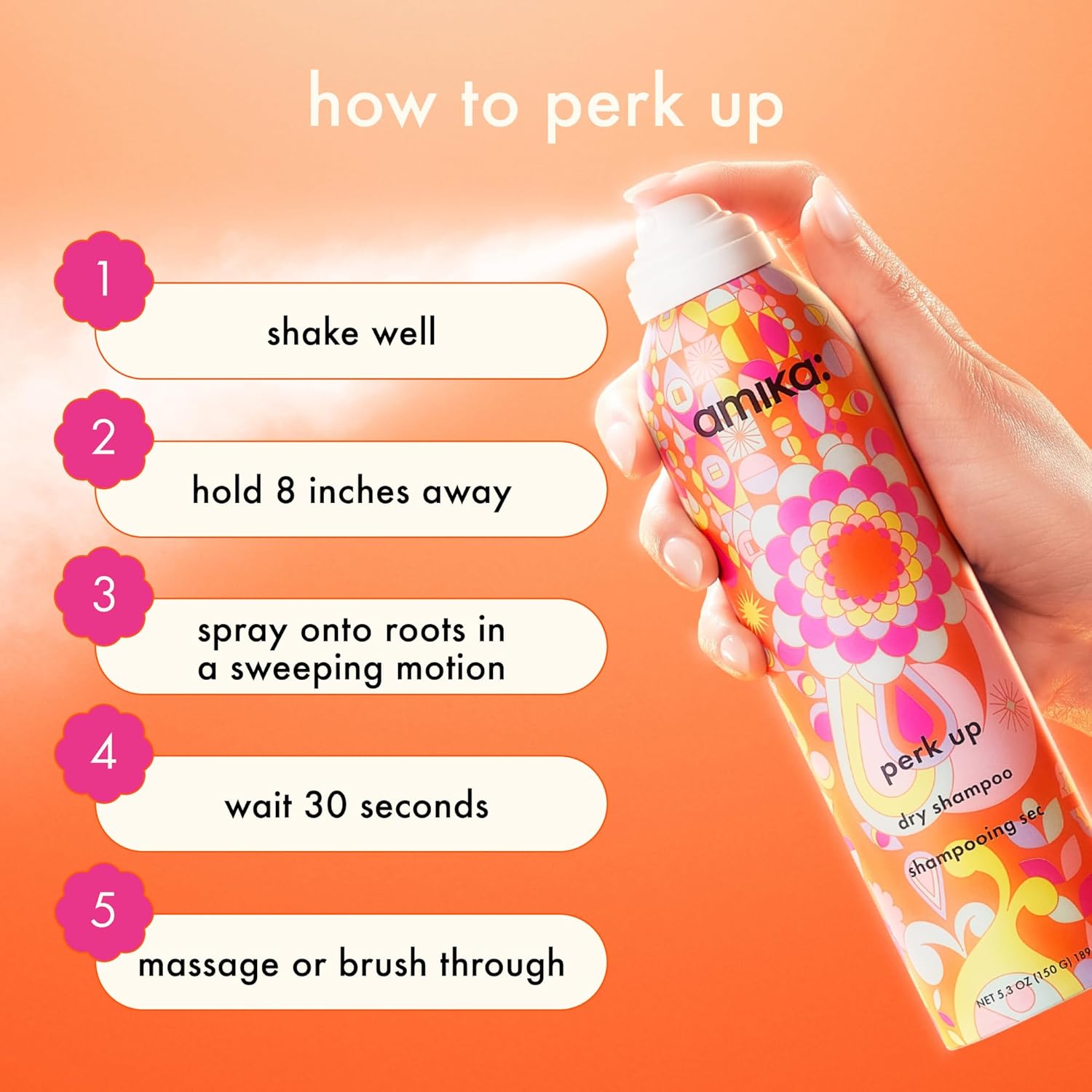 Talc-free dry shampoo, 9.5oz S6867