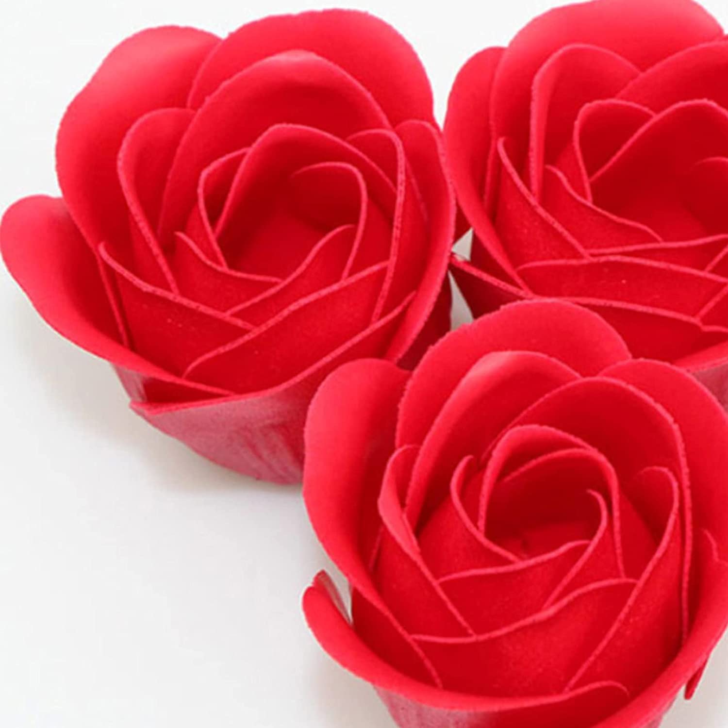 Rose Flower Bath Soap, Scented Body Soap Gift Set F29355