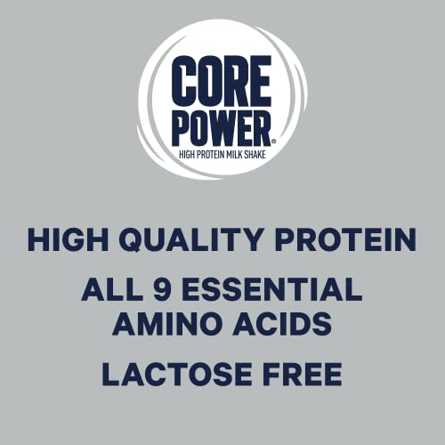High Protein Milk Shake for Workout Recovery, Strawberry, 14 Fl Oz Y81871