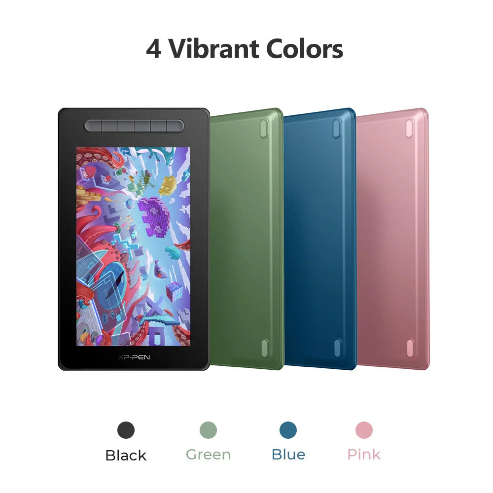 Graphics Tablet with Screen, 8192 Pressure Stylus for Digital Painting W7534