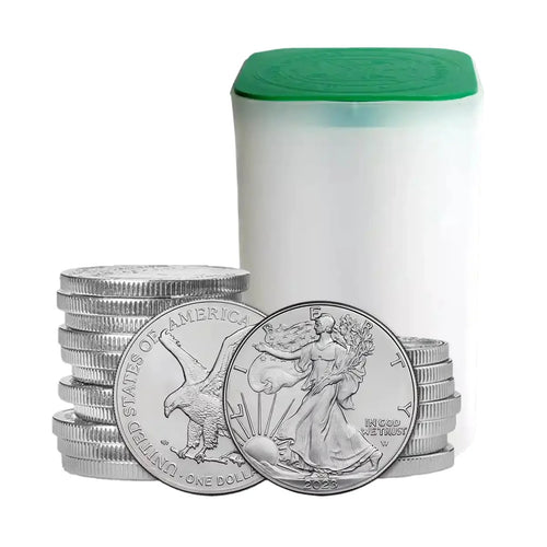 2023 1 oz American Silver Eagle BU - Tube of 20 Coins