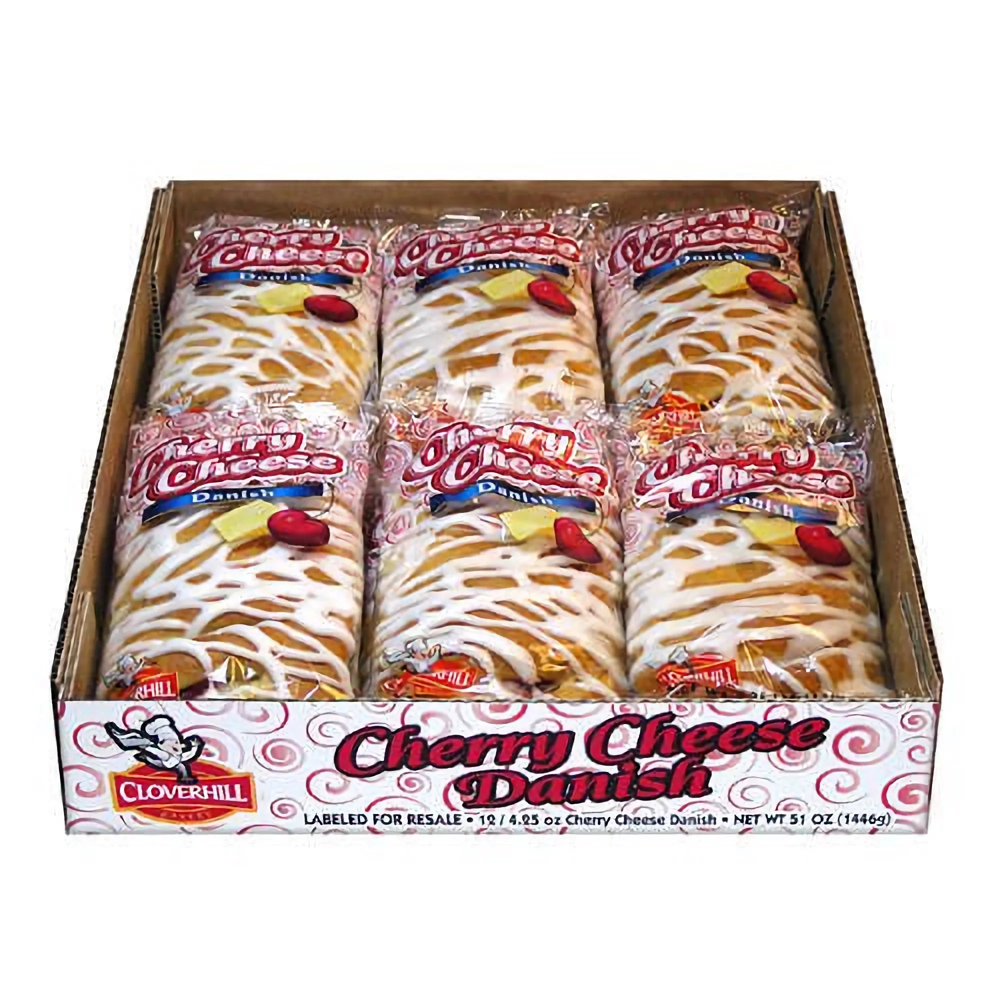 Cherry Cheese Danish, 24 Pack H758