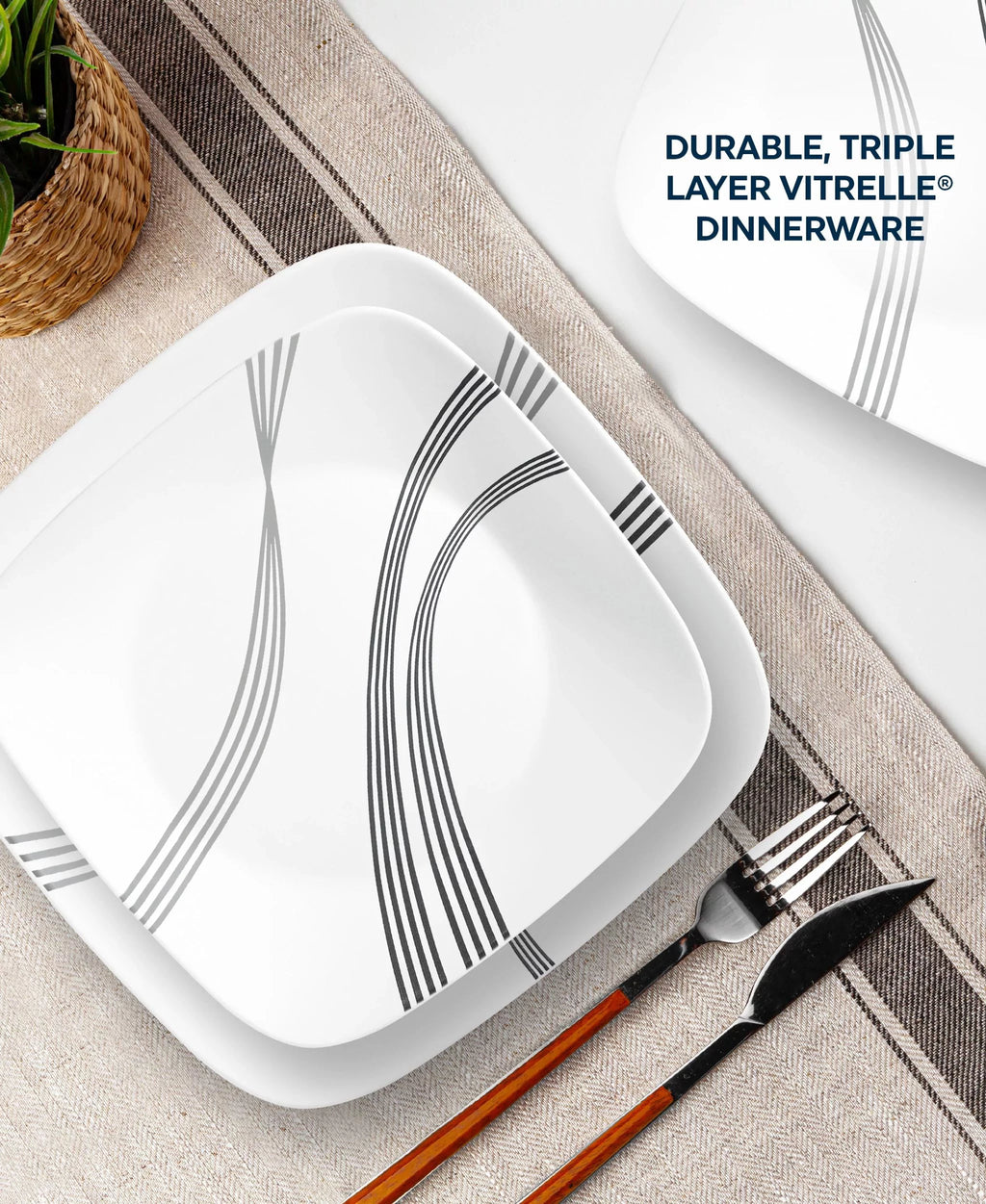 16-piece Dinnerware Set, Service for 4 L418599