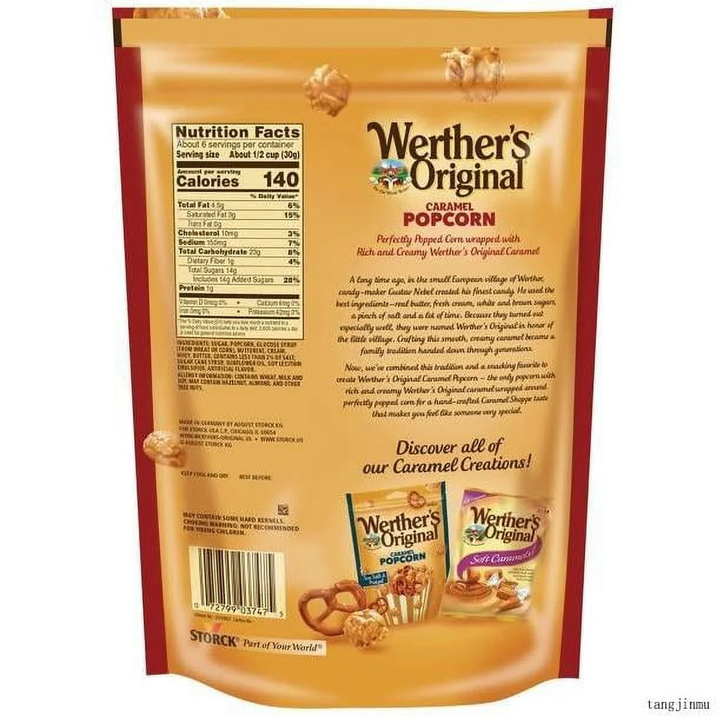 Caramel Popcorn 5.29 Oz Bag, Pack of 3 O964
