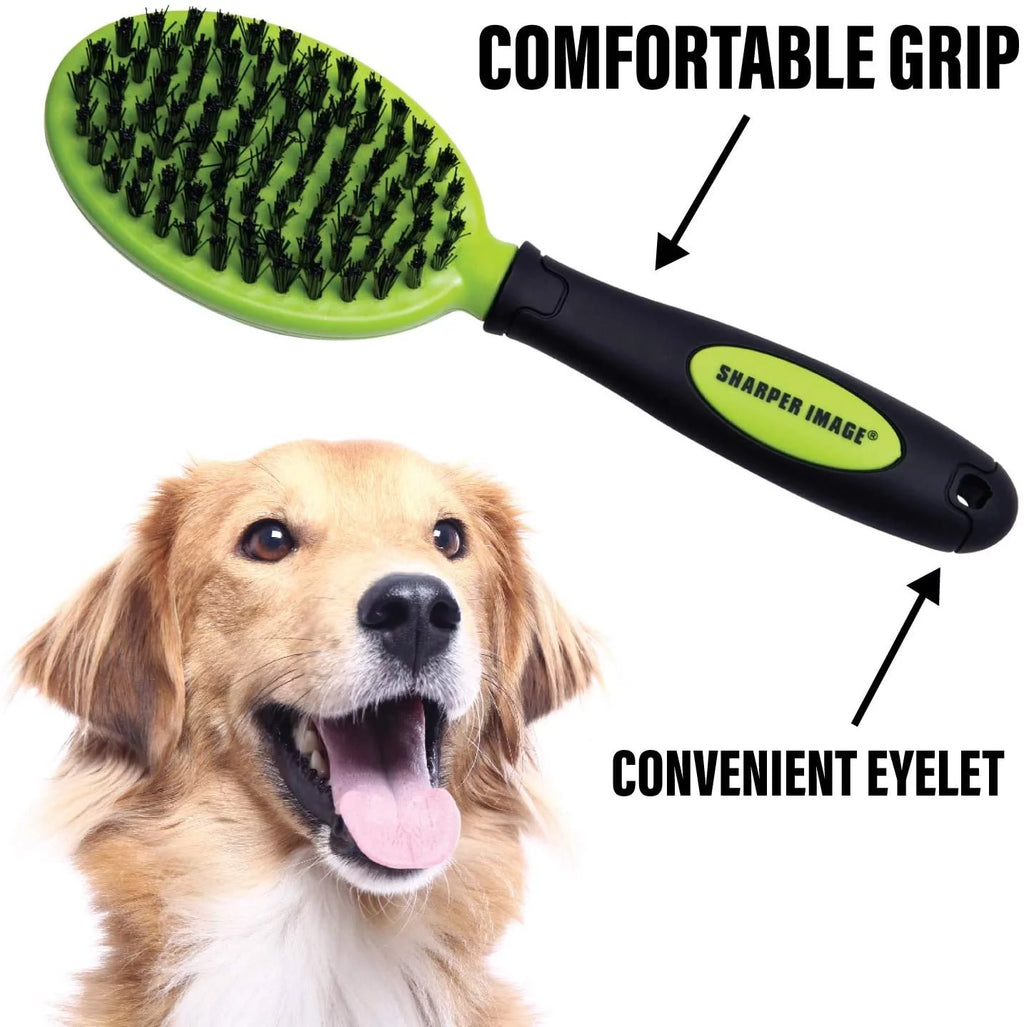 2-Sided Pet Grooming Brush for Long & Short Hair X34613