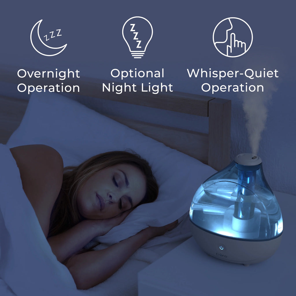 Ultrasonic Cool Mist Humidifier with 360° Rotation Nozzle B93137