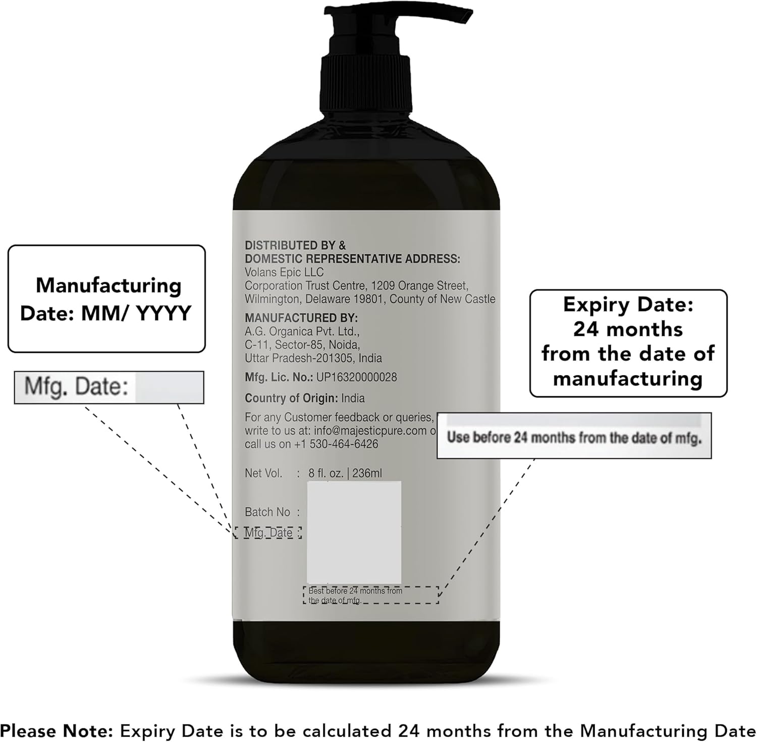 Avocado Oil, Cold-Pressed, for Skin, Hair, and Massage B273466