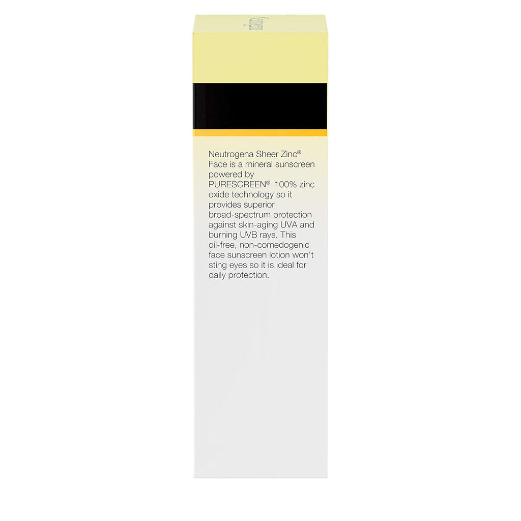 Mineral Face Sunscreen SPF 50, Oil-Free, 2 fl. oz F8367