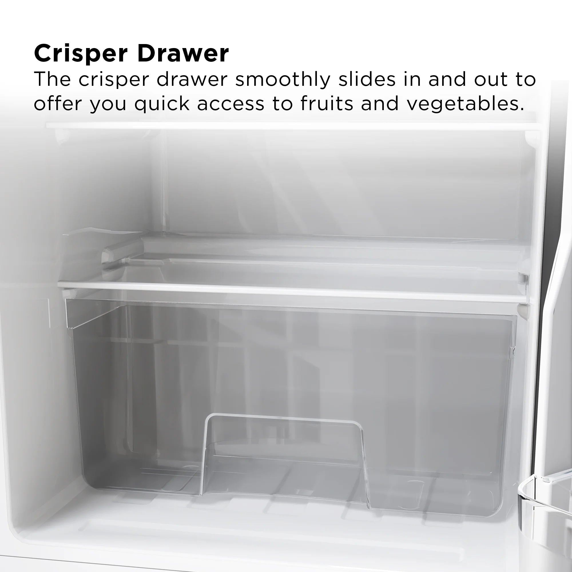 Two Door Refrigerator, 4.5 Cu. Ft., Stainless Look G2252