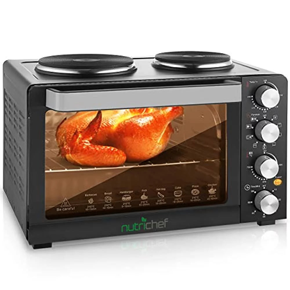 30 Quart Countertop Convection Oven with Rotisserie and Grill Q60124