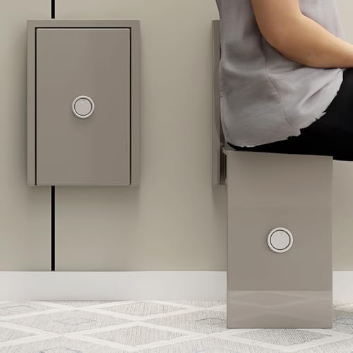 Wall Mounted Folding Shoe Changing Stool Y1745