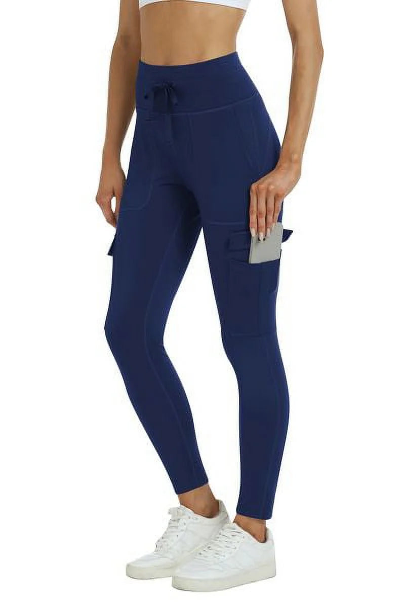 Women's Yoga Pants with Pockets High Waisted Leggings K428923