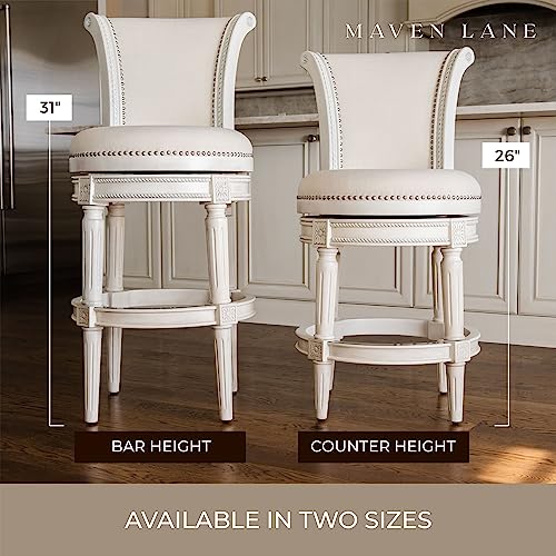 Bar Height Upholstered Barstool with Back, Set of 3 F3902