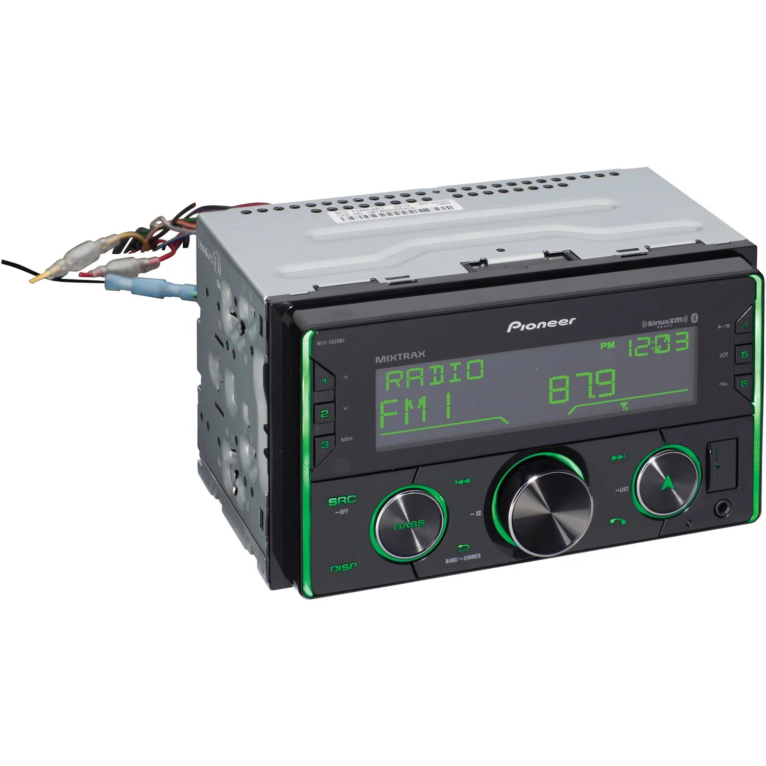 Double-DIN Digital Media Receiver with Bluetooth and SiriusXM Ready H73595