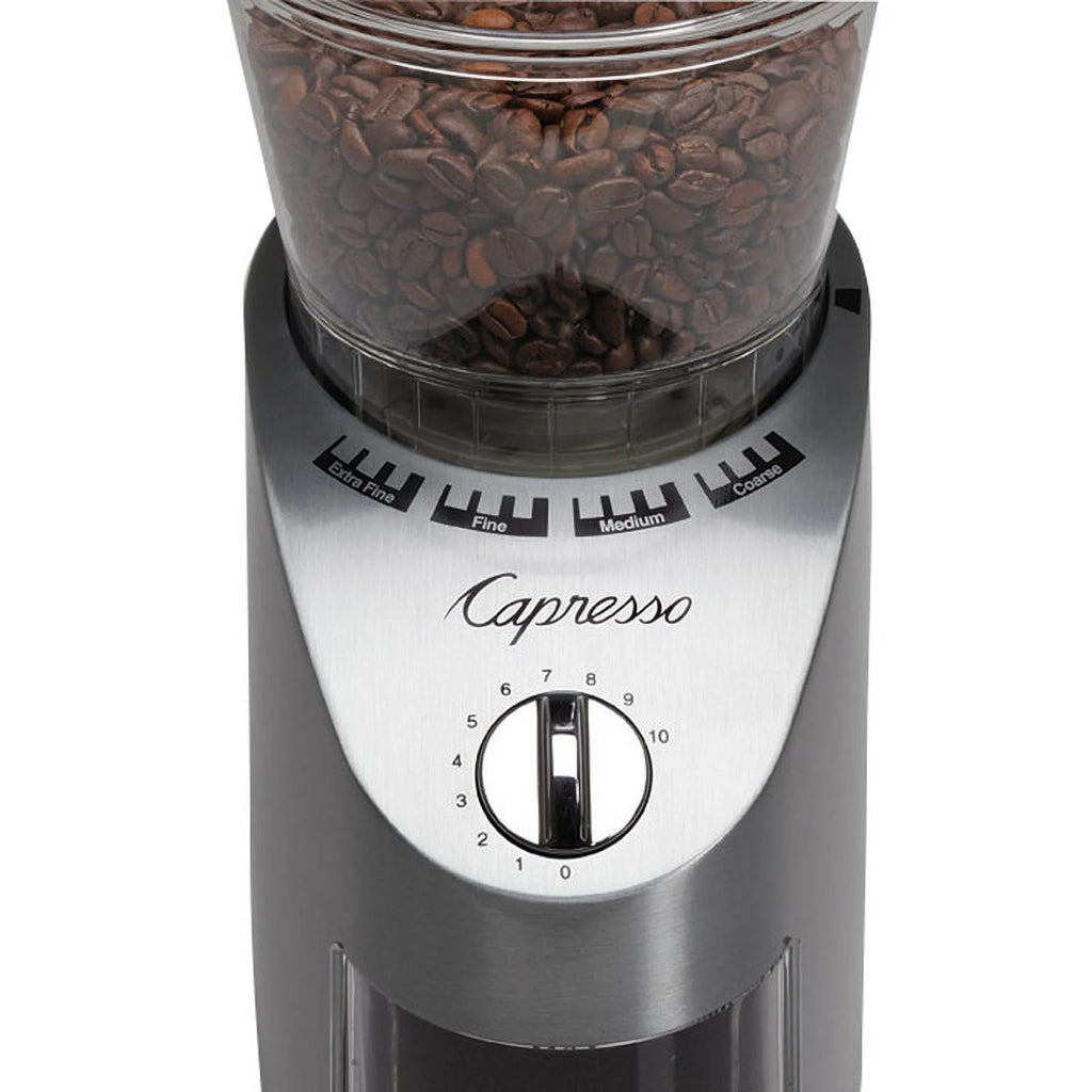 Conical Burr Coffee Grinder with Metal Housing B723