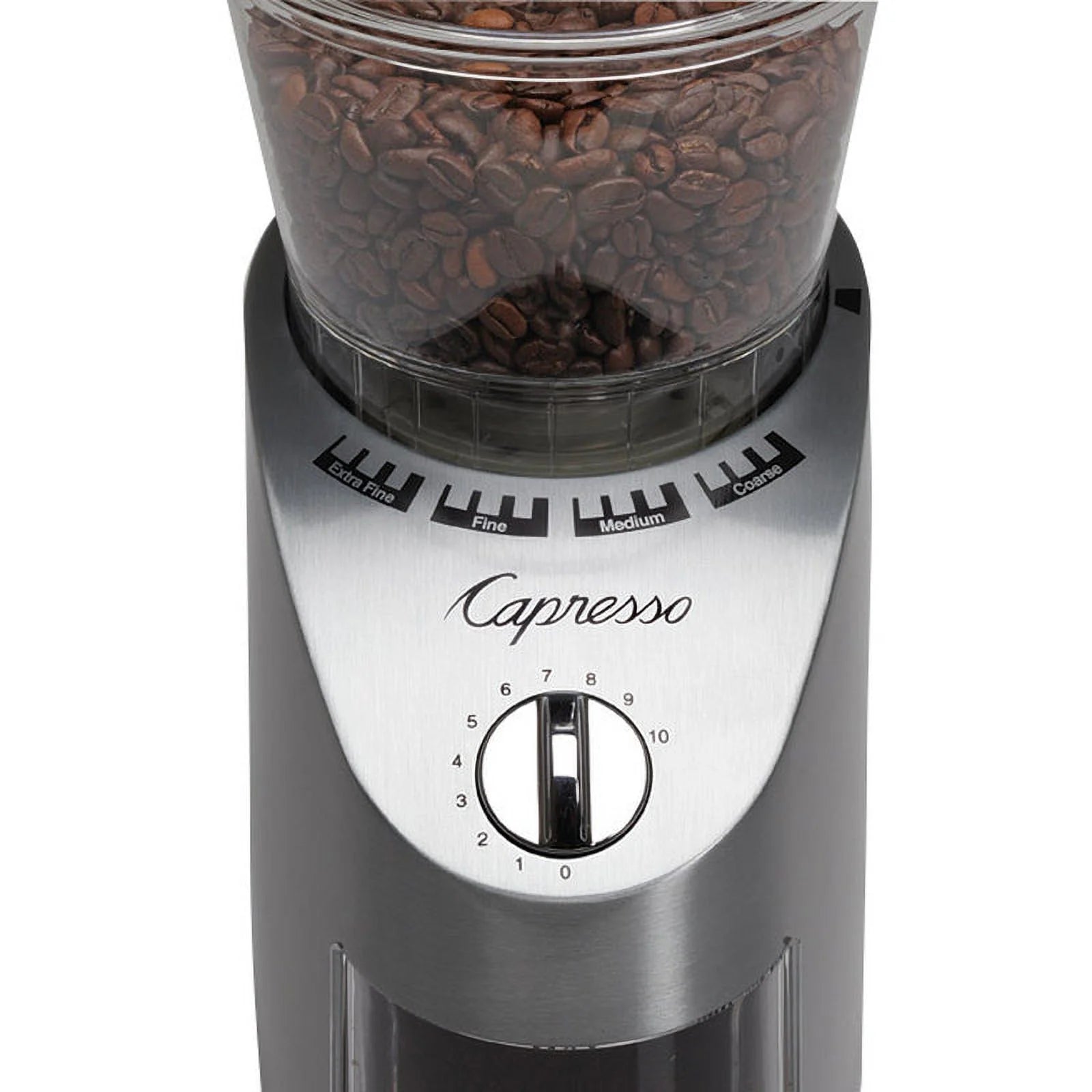 Conical Burr Coffee Grinder with Metal Housing B723