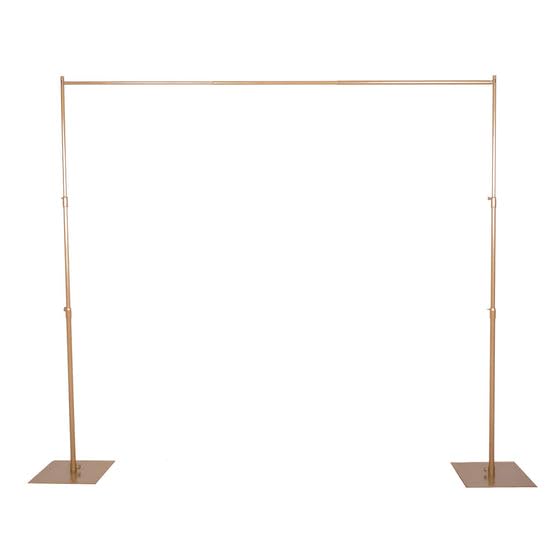 Heavy Duty Pipe and Drape Kit Backdrop Support with Metal Steel Base W796