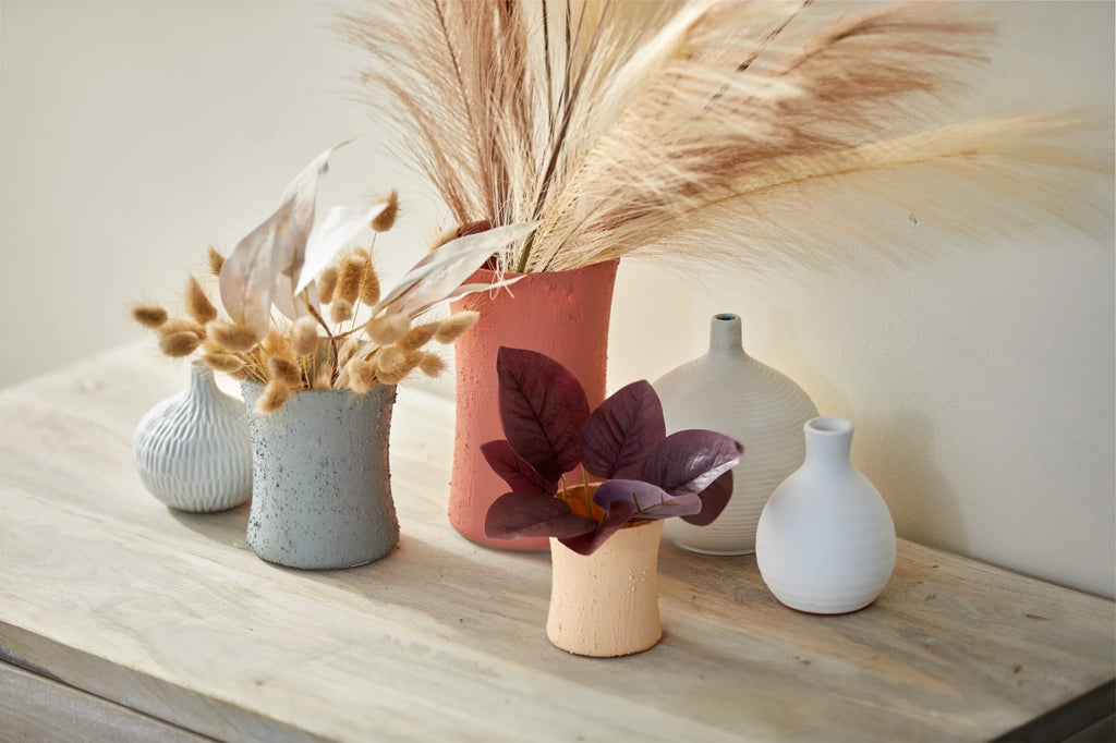 Amethyst & Amber Ellipse Candle E489