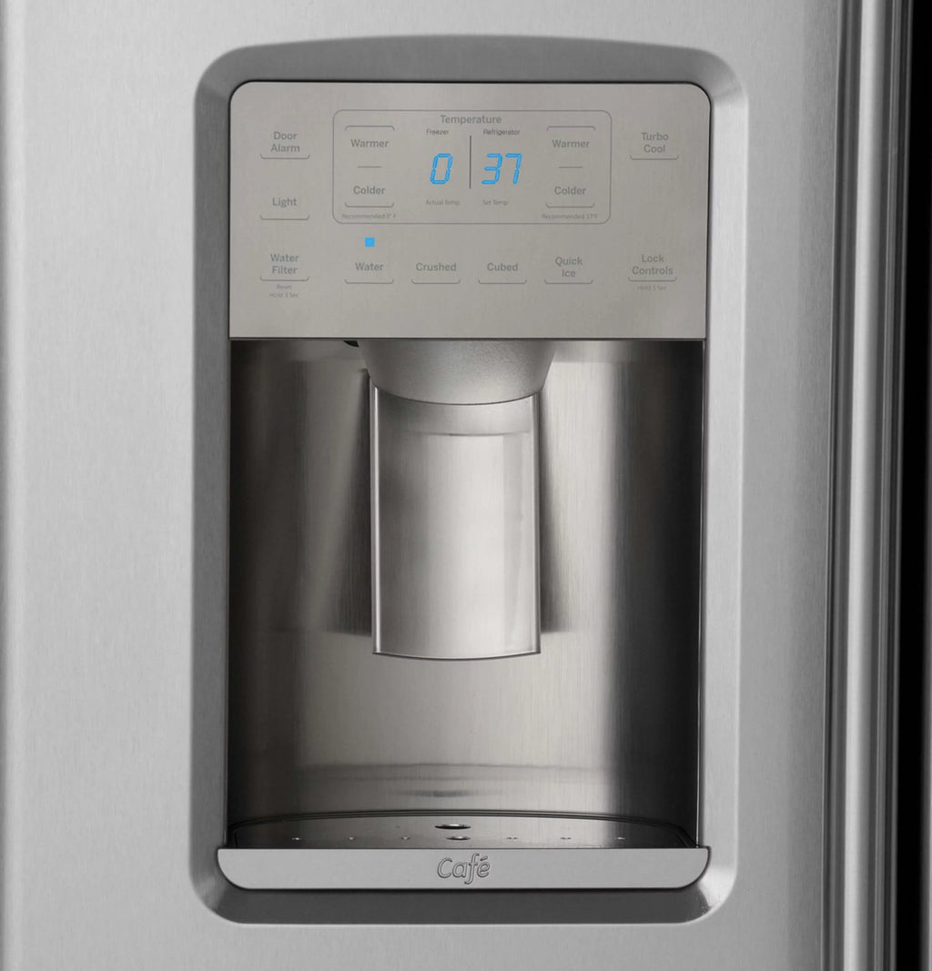 22 Cu. Ft. Stainless Counter-Depth Side-by-Side Refrigerator W746
