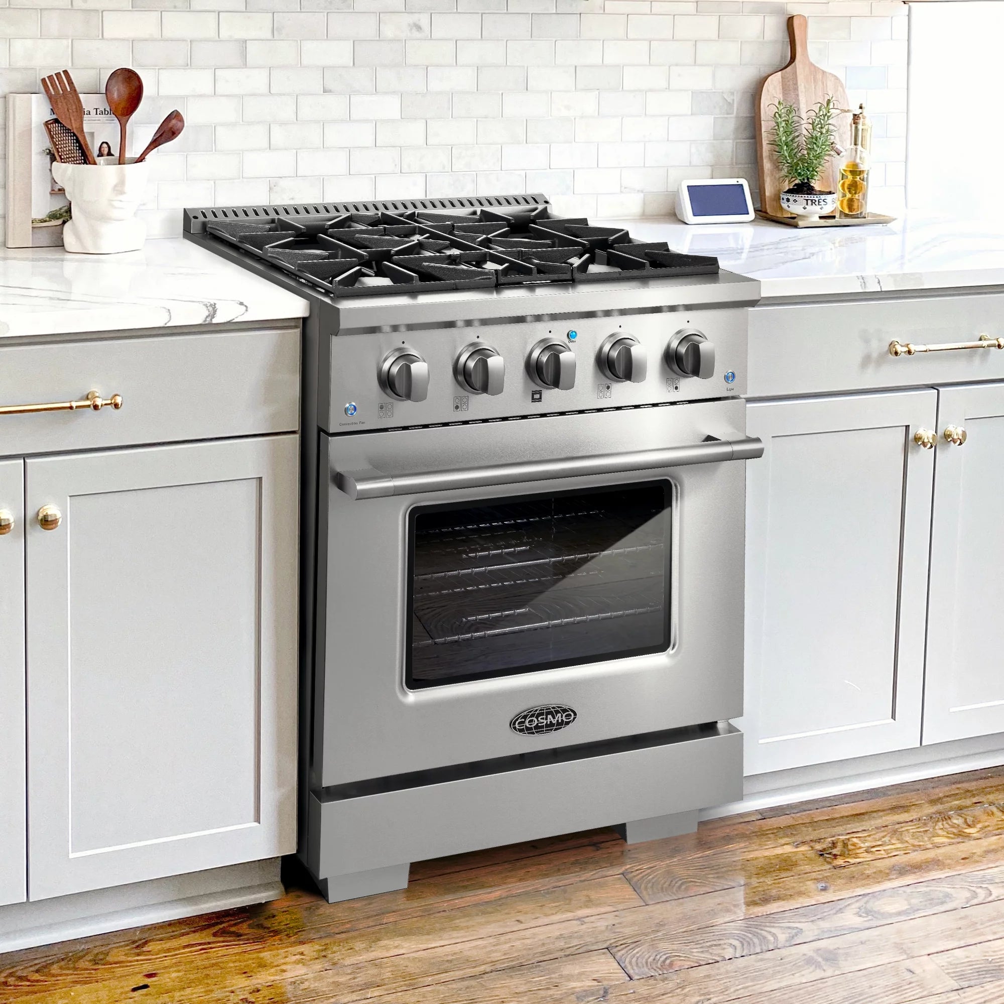 Gas Range 3.5 cu. ft. with 4 Burners, Stainless Steel X497250